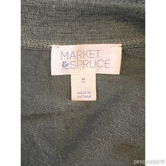Market & Spruce Stitch Fix Mely Single Cold Shoulder Knit Top Size Medium - Picture 6 of 8